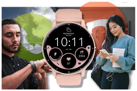 SMARTWATCH UNISEX GRAVITY GT1-5 PRO - ROZMOWY BLUETOOTH, DODATKOWY PASEK (sg027e) SMARTWATCH UNISEX GRAVITY GT1-5 PRO - ROZMOWY BLUETOOTH, DODATKOWY PASEK (sg027e)