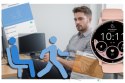 SMARTWATCH UNISEX GRAVITY GT1-5 PRO - ROZMOWY BLUETOOTH, DODATKOWY PASEK (sg027e) SMARTWATCH UNISEX GRAVITY GT1-5 PRO - ROZMOWY BLUETOOTH, DODATKOWY PASEK (sg027e)