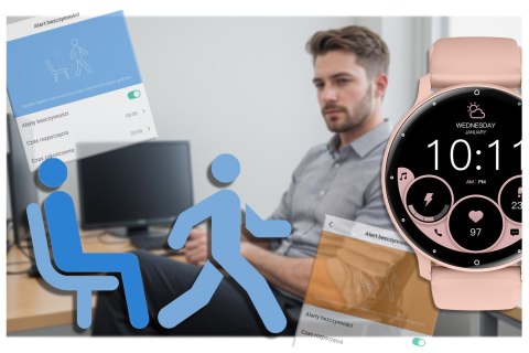 SMARTWATCH UNISEX GRAVITY GT1-5 PRO - ROZMOWY BLUETOOTH, DODATKOWY PASEK (sg027e) SMARTWATCH UNISEX GRAVITY GT1-5 PRO - ROZMOWY BLUETOOTH, DODATKOWY PASEK (sg027e)