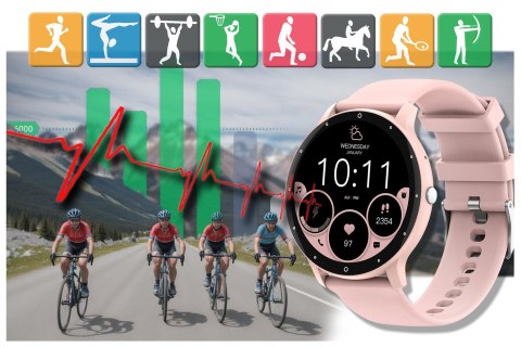 SMARTWATCH UNISEX GRAVITY GT1-5 PRO - ROZMOWY BLUETOOTH, DODATKOWY PASEK (sg027e) SMARTWATCH UNISEX GRAVITY GT1-5 PRO - ROZMOWY BLUETOOTH, DODATKOWY PASEK (sg027e)