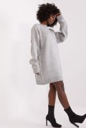 Sukienka Model BA-SK-0568-1.20 Grey - Badu - uniwersalny Sukienka Model BA-SK-0568-1.20 Grey - Badu - uniwersalny