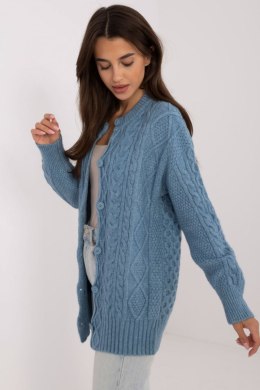Sweter Damski Model AT-SW-23525.21 Blue - AT - uniwersalny