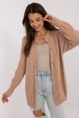 Sweter Damski Model AT-SW-23525.21 Camel - AT - uniwersalny
