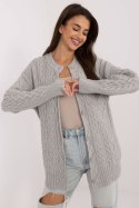Sweter Damski Model AT-SW-23525.21 Grey - AT - uniwersalny
