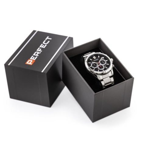 ZEGAREK MĘSKI PERFECT M501CH-03 - CHRONOGRAF (zp381a) + BOX ZEGAREK MĘSKI PERFECT M501CH-03 - CHRONOGRAF (zp381a) + BOX
