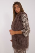 Kamizelka Model AT-KZ-2349-1.17 Dark Brown - AT - S/M Kamizelka Model AT-KZ-2349-1.17 Dark Brown - AT - S/M