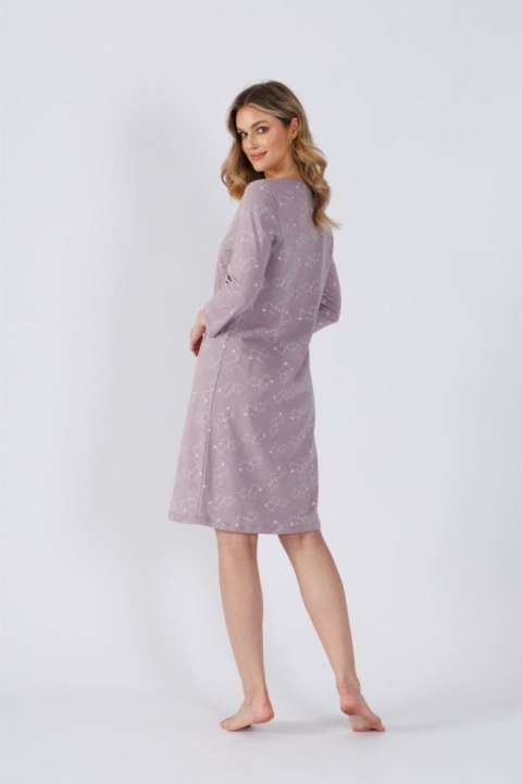 Koszulka nocna Koszula Nocna Model Blanka 1503 Cappuccino - M-Max - L Koszulka nocna Koszula Nocna Model Blanka 1503 Cappuccino - M-Max - L