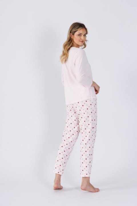 Piżama Damska Model Enea 1495 Light Pink - M-Max - M Piżama Damska Model Enea 1495 Light Pink - M-Max - M