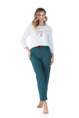Piżama Damska Model Nida 1477 Mint - M-Max - XL