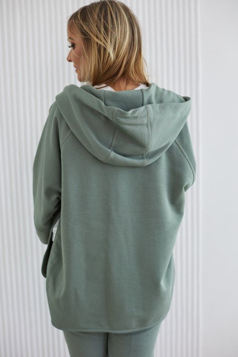 Bluza Damska Model M412/1 Oliwka - La Aurora - 40 Bluza Damska Model M412/1 Oliwka - La Aurora - 40