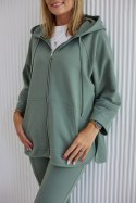 Bluza Damska Model M412/1 Oliwka - La Aurora - 48 Bluza Damska Model M412/1 Oliwka - La Aurora - 48