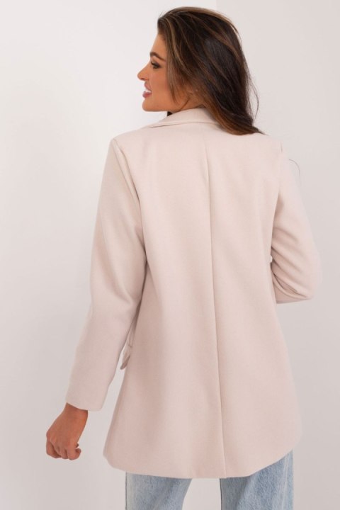 Marynarka Model DHJ-MA-18598.20X Light Beige - Italy Moda - uniwersalny Marynarka Model DHJ-MA-18598.20X Light Beige - Italy Moda - uniwersalny