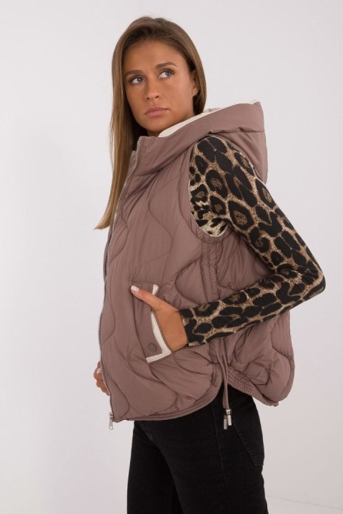 Kamizelka Model MBM-KZ-2302.27 Brown - MBM - XXL Kamizelka Model MBM-KZ-2302.27 Brown - MBM - XXL