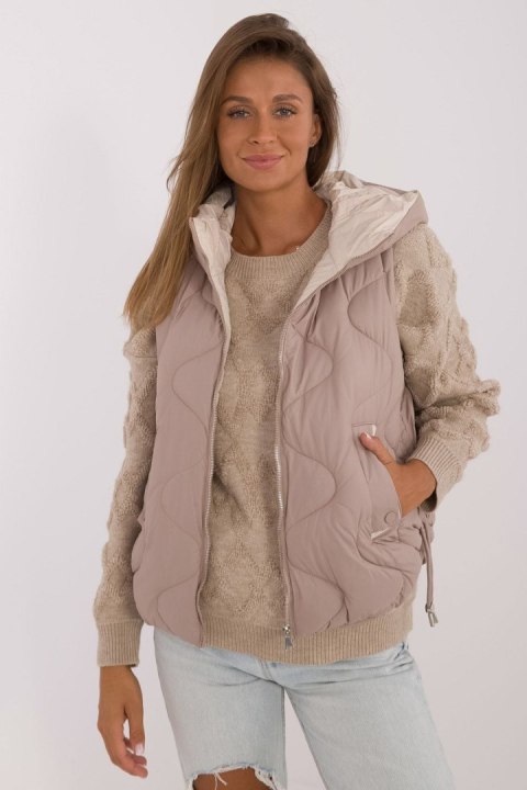 Kamizelka Model MBM-KZ-2302.54 Beige - MBM - M Kamizelka Model MBM-KZ-2302.54 Beige - MBM - M