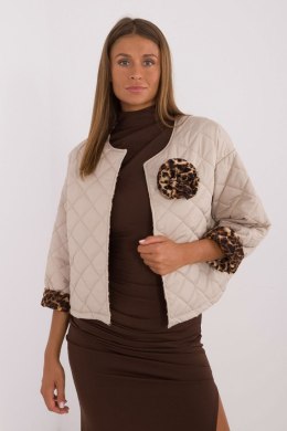 Kurtka Damska Model DHJ-KR-A8357.50 Beige - Italy Moda - uniwersalny