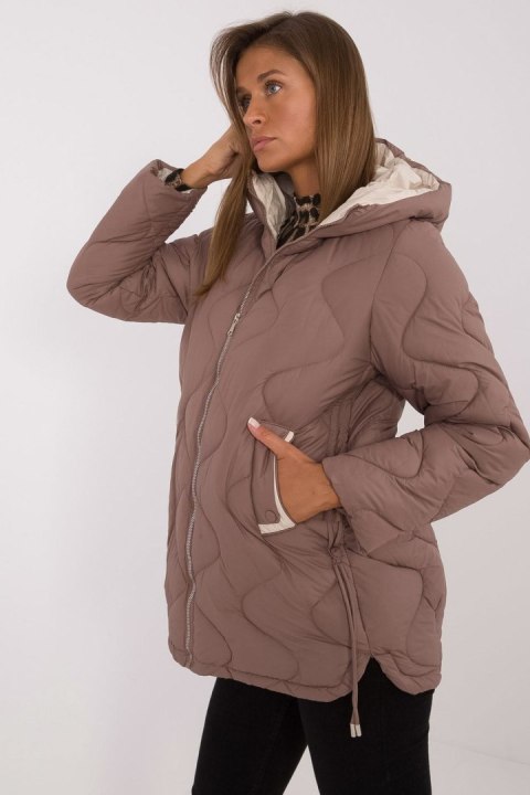 Kurtka Damska Model MBM-KR-2319.32 Brown - MBM - XL Kurtka Damska Model MBM-KR-2319.32 Brown - MBM - XL