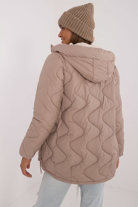 Kurtka Damska Model MBM-KR-2319.37 Beige - MBM - XL Kurtka Damska Model MBM-KR-2319.37 Beige - MBM - XL