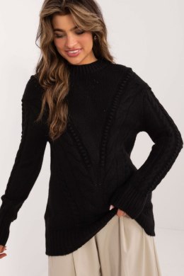Sweter Damski Model BA-SW-0574.44 Black - Badu - uniwersalny