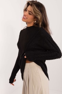 Sweter Damski Model BA-SW-0574.44 Black - Badu - uniwersalny