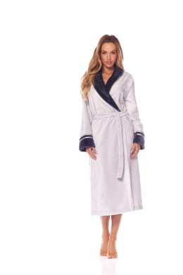 Szlafrok Damski Model Claudia 2206 Perła - L&L collection - XXL