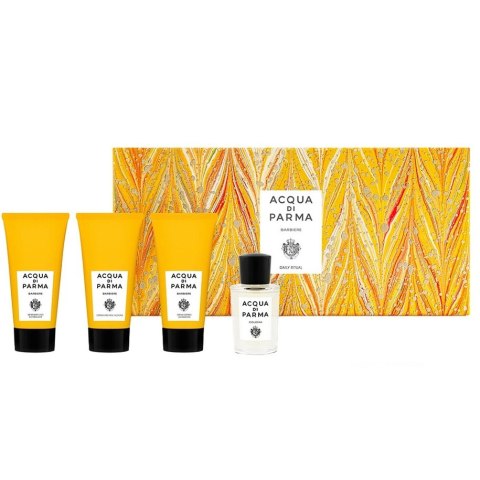 Acqua di Parma Barbiere Daily Ritual zestaw Colonia woda kolońska 20ml + żel do mycia twarzy 40ml + krem do golenia 40ml + krem Acqua di Parma Barbiere Daily Ritual zestaw Colonia woda kolońska 20ml + żel do mycia twarzy 40ml + krem do golenia 40ml + krem