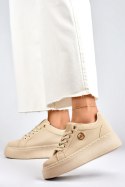 Buty Sportowe Model TL251-10L/BE Beige - PRIMO - 37