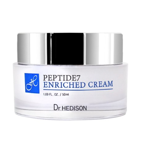 Dr.HEDISON Peptide 7 Enriched Cream odmładzający krem do twarzy 50ml (P1)
