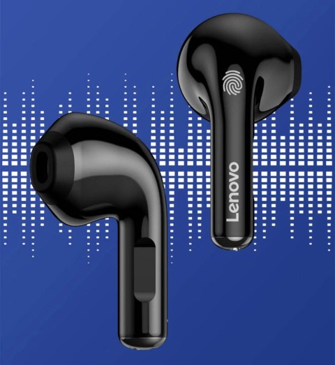 Słuchawki bezprzewodowe douszne Lenovo Thinkplus LivePods LP12 Czarne Słuchawki bezprzewodowe douszne Lenovo Thinkplus LivePods LP12 Czarne