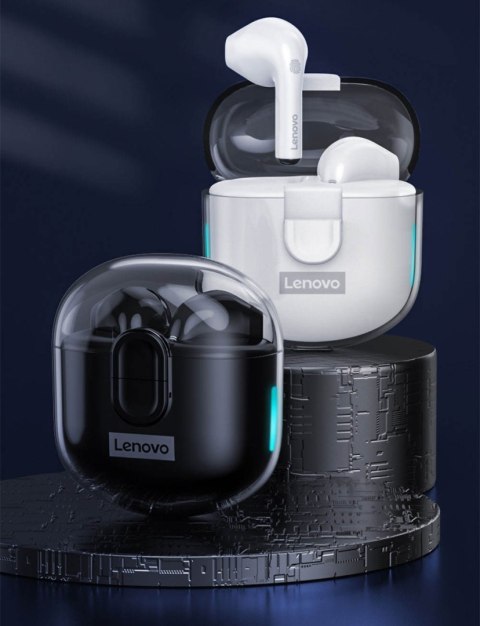 Słuchawki bezprzewodowe douszne Lenovo Thinkplus LivePods LP12 Czarne Słuchawki bezprzewodowe douszne Lenovo Thinkplus LivePods LP12 Czarne