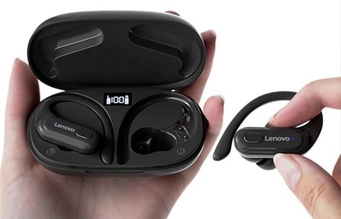 Słuchawki bezprzewodowe douszne LENOVO Thinkplus LivePods XT60B Czarne Słuchawki bezprzewodowe douszne LENOVO Thinkplus LivePods XT60B Czarne