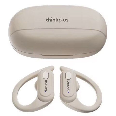 Słuchawki bezprzewodowe douszne Lenovo Thinkplus LivePods XT60B Ecru Słuchawki bezprzewodowe douszne Lenovo Thinkplus LivePods XT60B Ecru