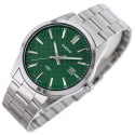 ZEGAREK MĘSKI CASIO MTP-VD03D-3A1 Green + BOX ZEGAREK MĘSKI CASIO MTP-VD03D-3A1 Green + BOX