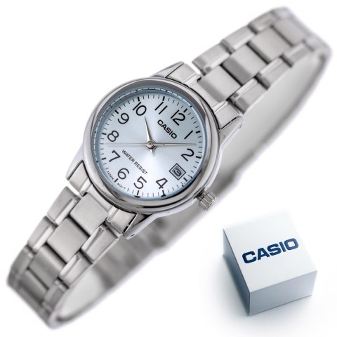 Zegarek Damski Casio Collection LTP-V002D-2B + BOX Zegarek Damski Casio Collection LTP-V002D-2B + BOX
