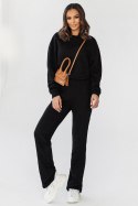 Czarna krótka bluza Lamia Czarna krótka bluza Lamia
