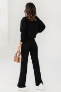 Czarna krótka bluza Lamia Czarna krótka bluza Lamia