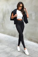Czarne elastyczne legginsy push-up Wish Czarne elastyczne legginsy push-up Wish