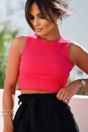 Krótki malinowy top Lucie Krótki malinowy top Lucie
