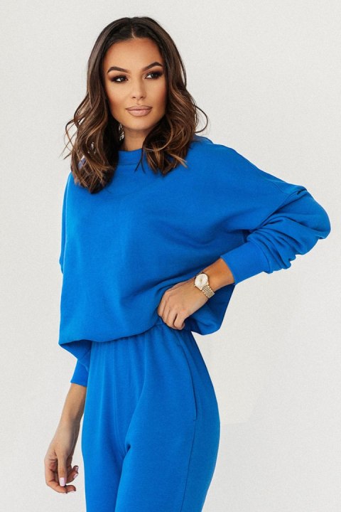 Niebieska bluza oversize Morelli Niebieska bluza oversize Morelli