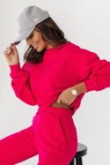 Różowa krótka bluza Lamia Różowa krótka bluza Lamia