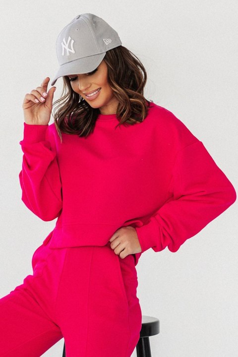 Różowa krótka bluza Lamia Różowa krótka bluza Lamia