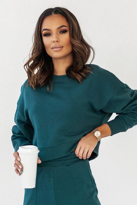 Zielona krótka bluza Lamia Zielona krótka bluza Lamia