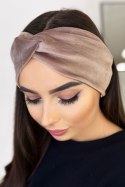 Welurowa mocca opaska na głowę Shelli Welurowa mocca opaska na głowę Shelli