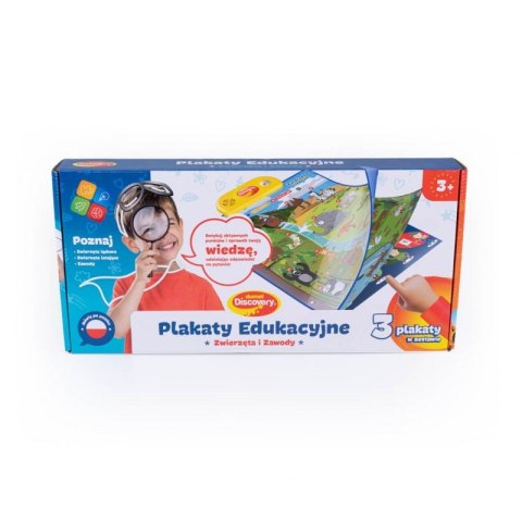 Edukacyjne plakaty zwierzęta Edukacyjne plakaty zwierzęta