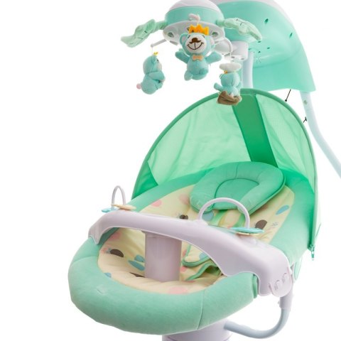 Huśtawka elektroniczna ty801m green EUROBABY Huśtawka elektroniczna ty801m green EUROBABY