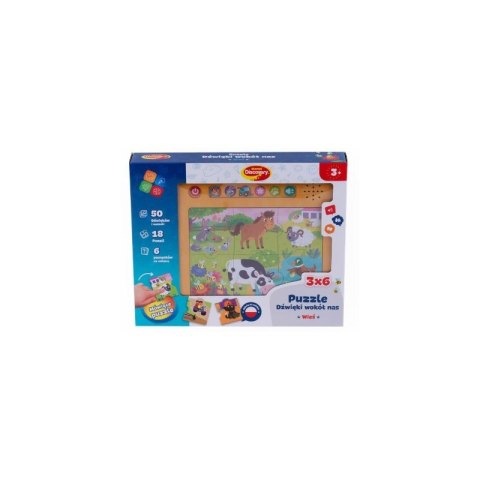 Puzzle dźwięki wokół wieś DUMEL Puzzle dźwięki wokół wieś DUMEL