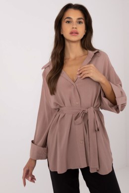 Koszula Damska Model LK-KS-509698.79 Dark Beige - Lakerta - L/XL