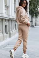 Spodnie Komplet Model Zoey D31 Beige - IVON - XS/S