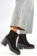 Botki Model 9613B Black - PRIMO - 39
