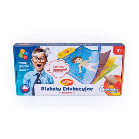 Edukacyjne plakaty człowiek Edukacyjne plakaty człowiek