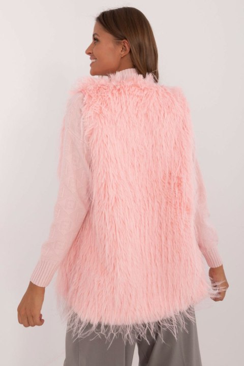Kamizelka Model AT-KZ-2349-1.31P Light Pink - AT - S/M Kamizelka Model AT-KZ-2349-1.31P Light Pink - AT - S/M